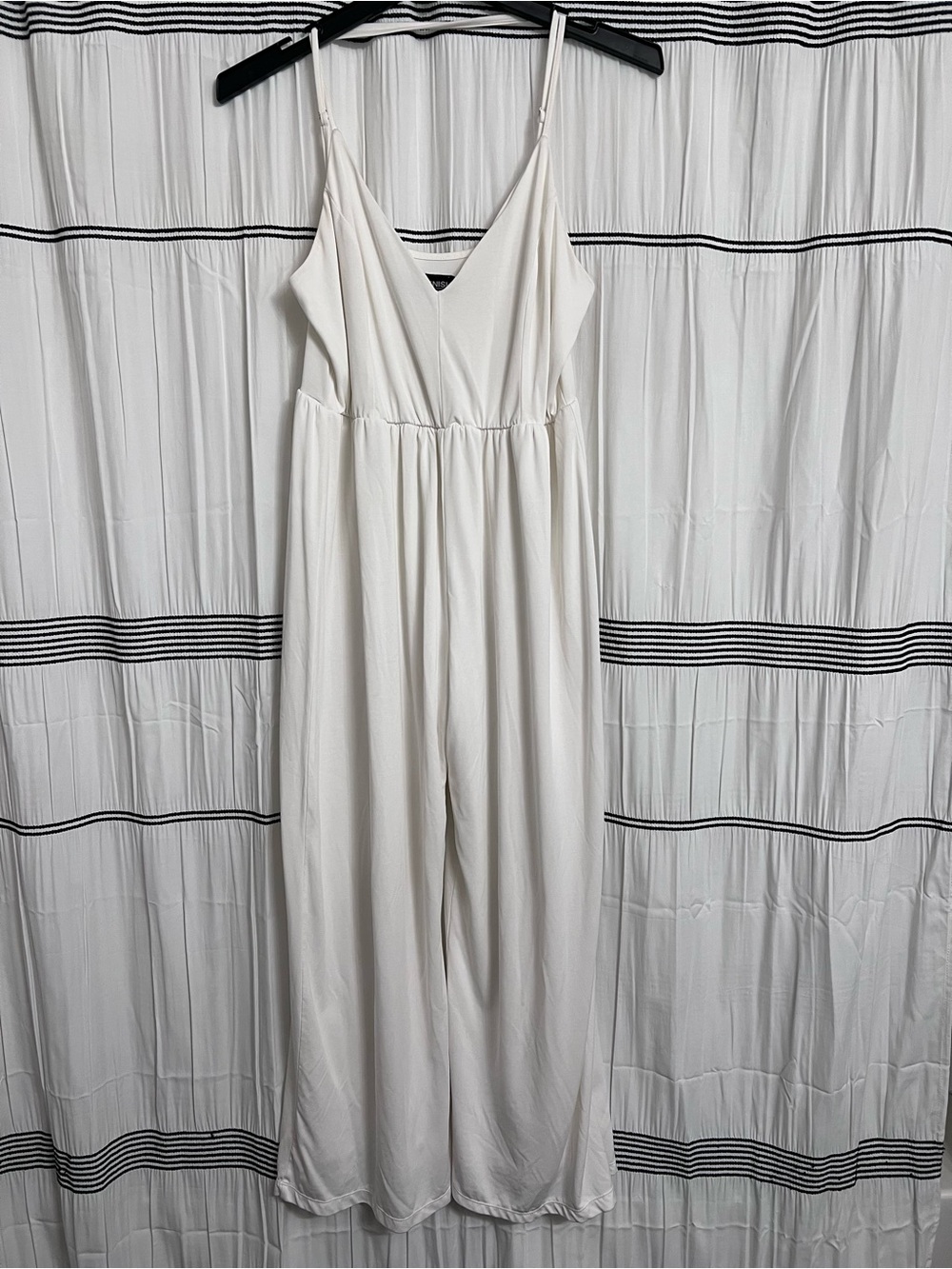 Kittenish Sleeveless V-Neck Wide-Leg Jumpsuit